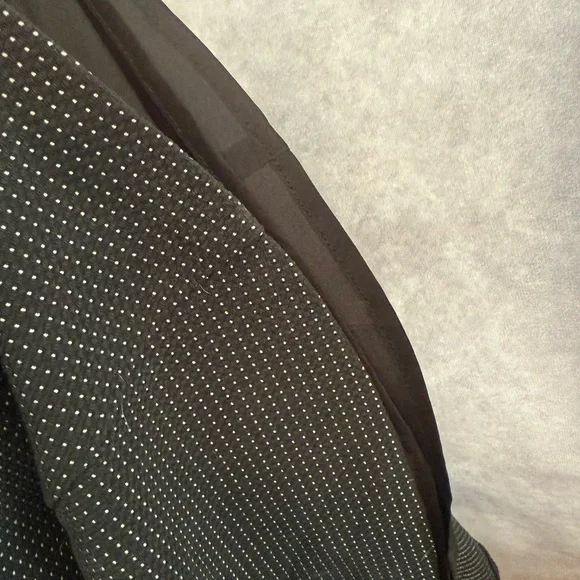 Lauren Ralph Lauren Black Midi Dress with White Collar - Picture 6 of 16